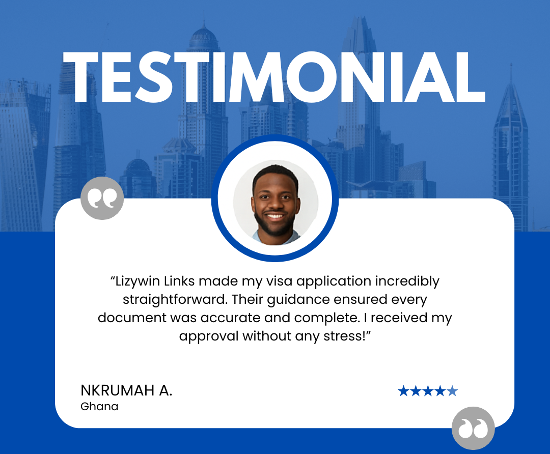 LIZYWIN LINKS TESTIMONIAL - NKRUMAH A. - GHANA